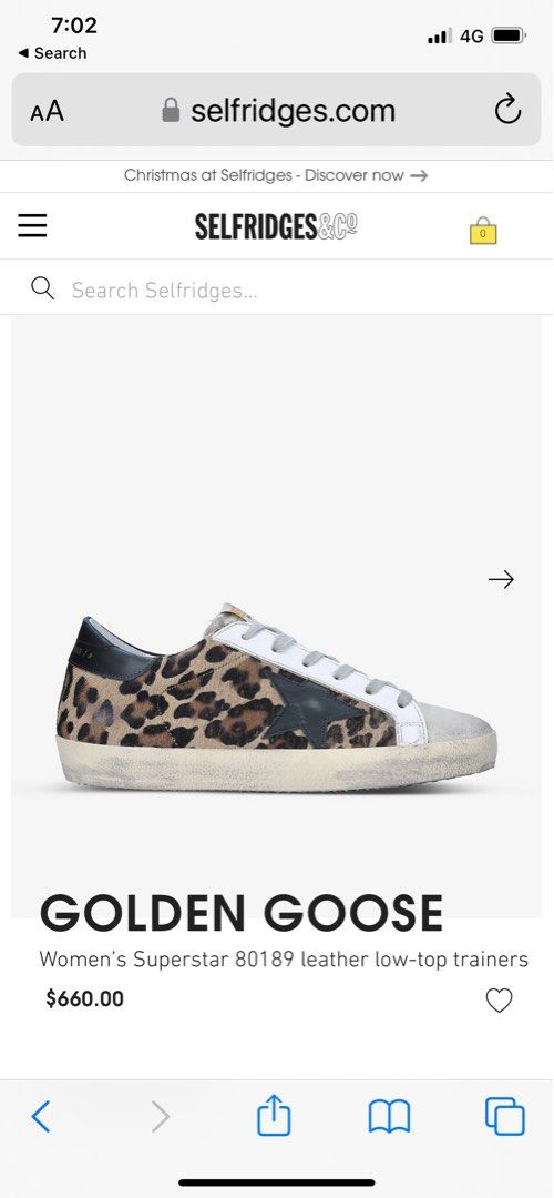 Golden goose women's size 42 sale