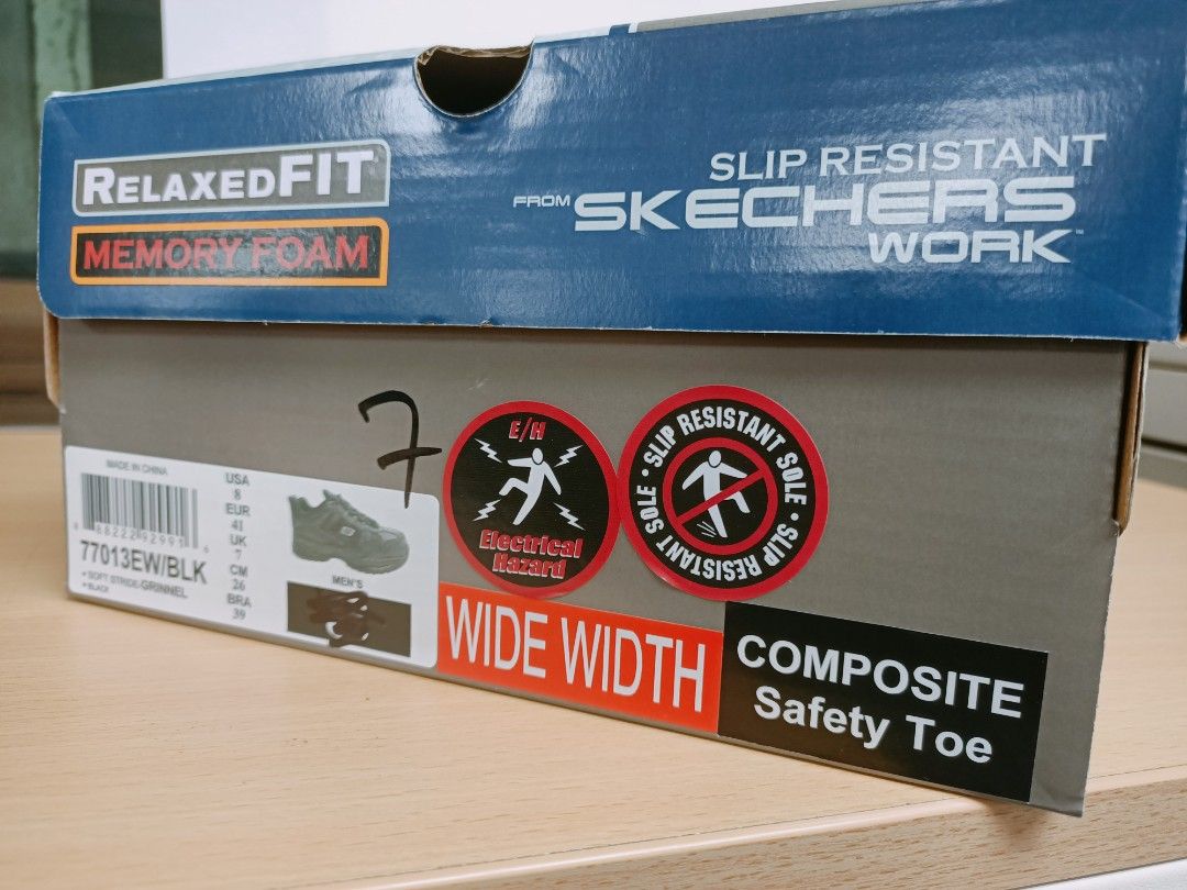 sketchers safety boots