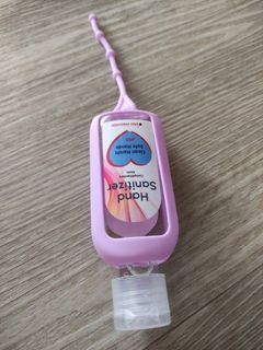 Small carry along hand sanitizer