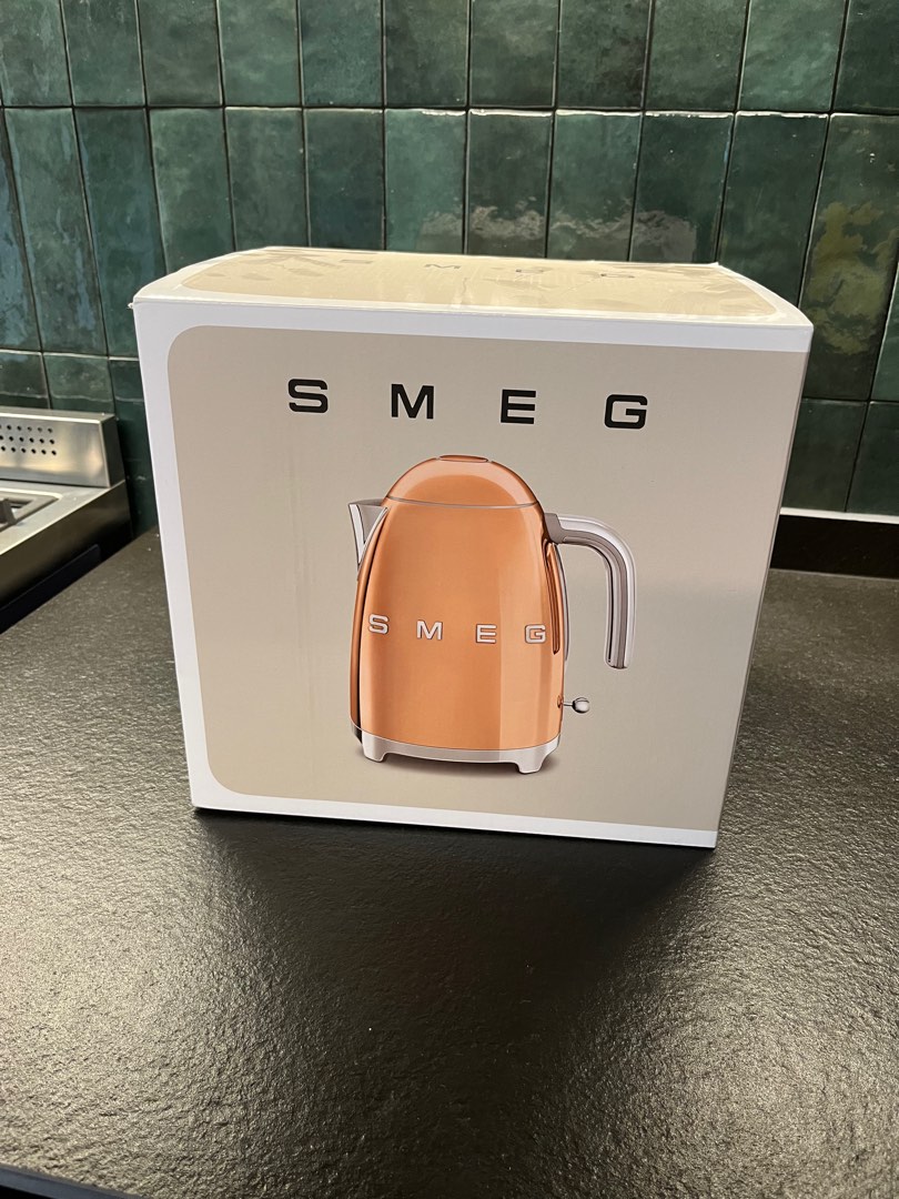 Smeg Kettle 1.7L (Rose Gold), TV & Home Appliances, Kitchen Appliances
