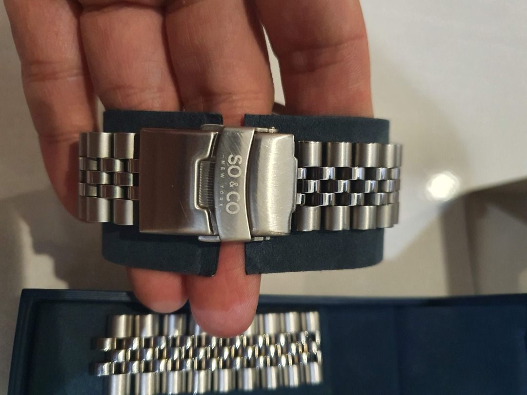SO CO Hudson 5528 GMT 42mm Men s Fashion Watches