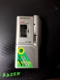 Sony Mini Cassette Voice Rec