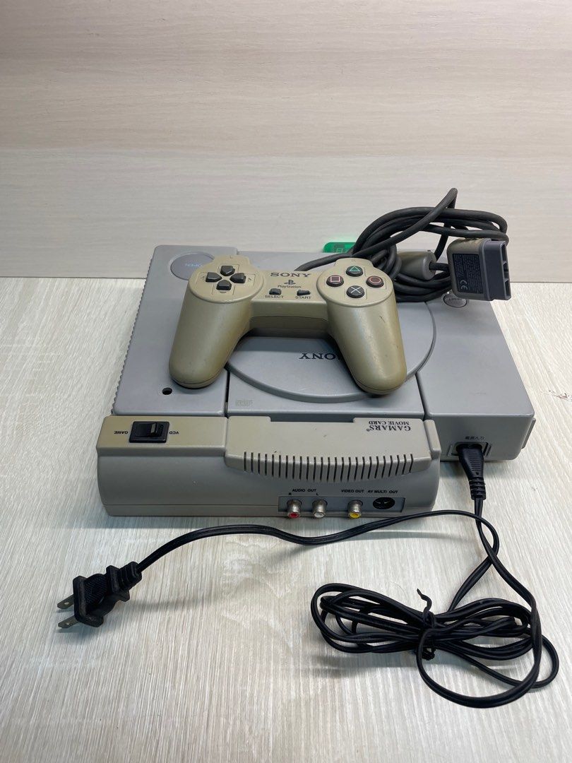 早期SONY PS1 遊戲主機 SCPH-1000 早期PS1遊戲主機 零件機 二手遊戲機 懷舊電玩 收藏電玩
