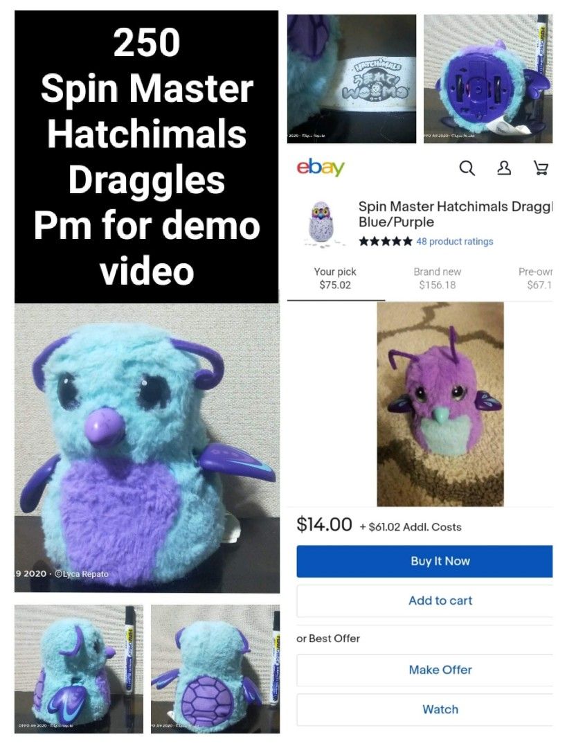 Spin Master Hatchimals Draggles