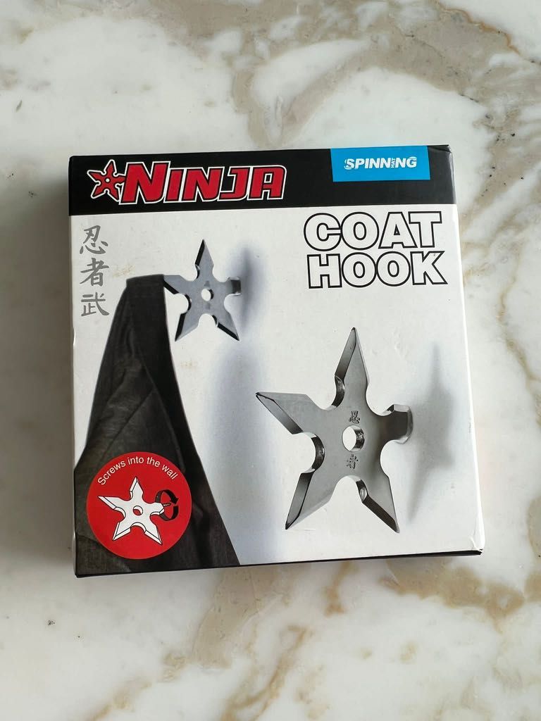 Spinning Hat Ninja Coat Hook