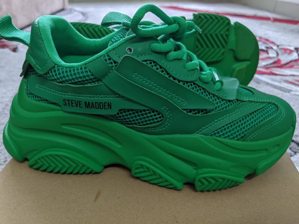 Steve Madden Possession Sneaker in Green
