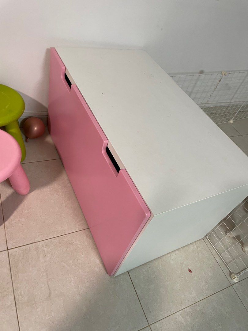 Storage Ikea pink, Furniture & Home Living, Furniture, Shelves