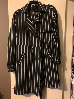 Striped suit pant and jacket