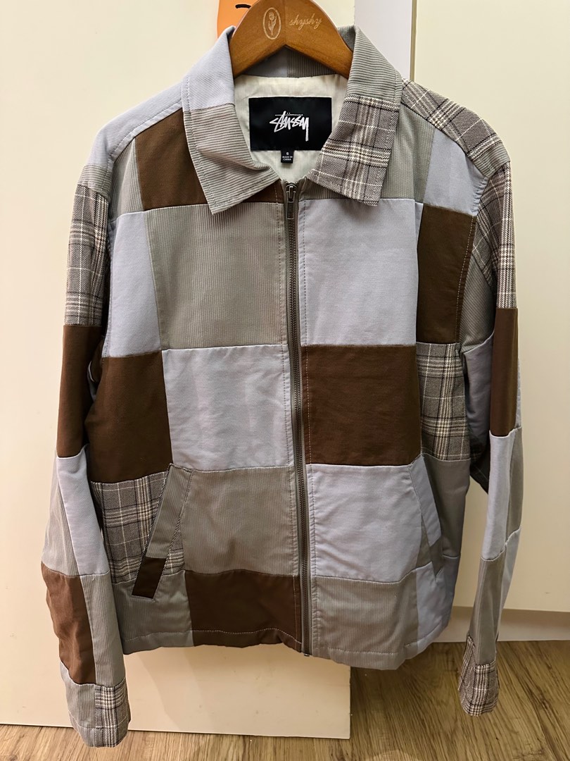 Stussy jacket outerwear褸, 男裝, 外套及戶外衣服- Carousell