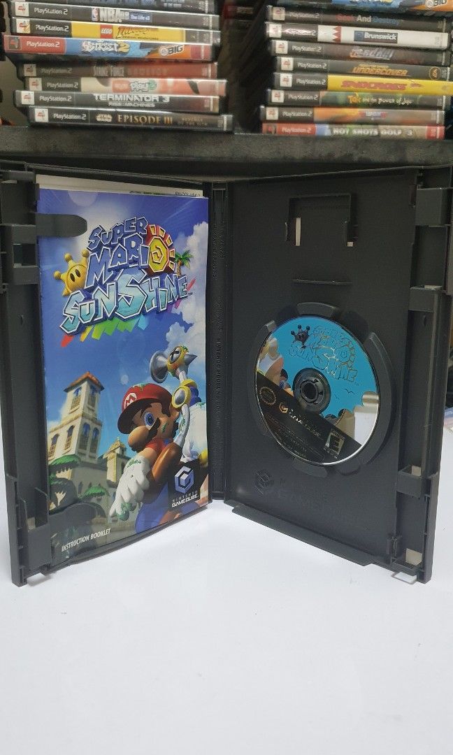 Super Mario Sunshine (Nintendo Gamecube Ntsc, u-c) (Category: Nintendo) located in Quezon City. Submitted by itemsforadoption (Listing ID 1196513645, Image 3). Description: Rfs: Its 2022! Happy New Year. Now is a time to be joyous and declutter. And I'm doing just that this season. Super Mario Sunshine is a 2002 platform game developed and published by Nintendo for the GameCube. It is the second 3D game in the Super Mario series, following Super 