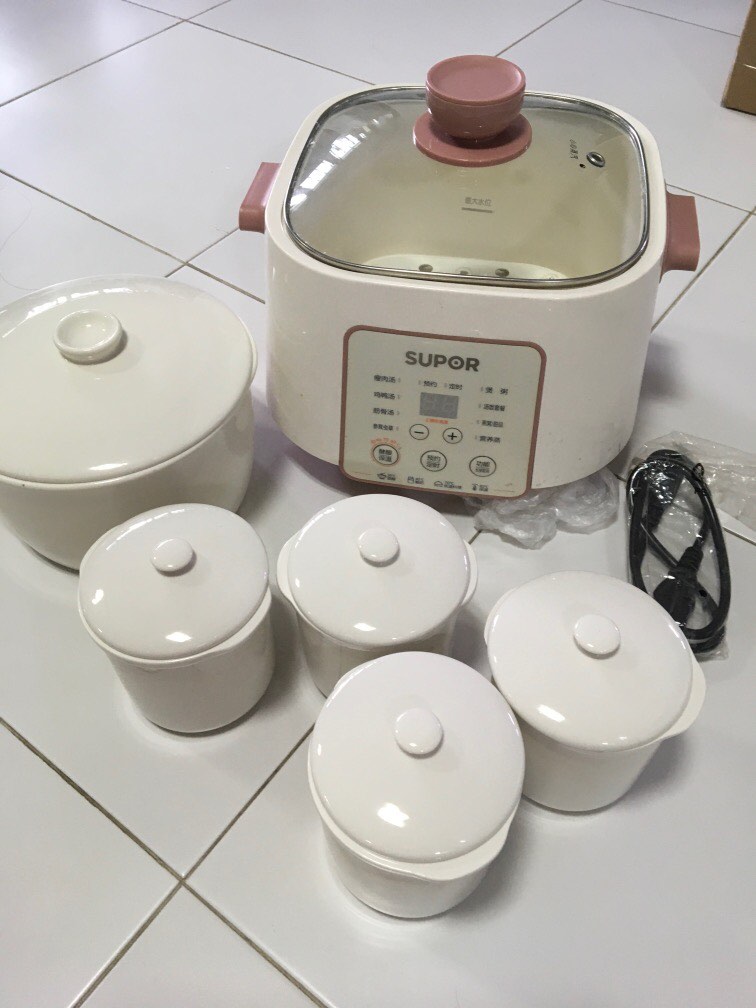 SUPOR Electric Double Boiler, Everything Else on Carousell