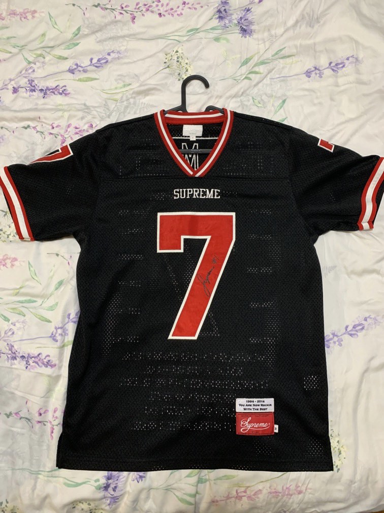 Supreme Hail Mary Jersey, Men's Fashion, Tops & Sets, Tshirts & Polo ...