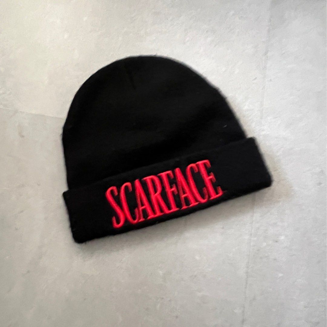 Supreme Scarface Beanie Men s Fashion Watches Accessories