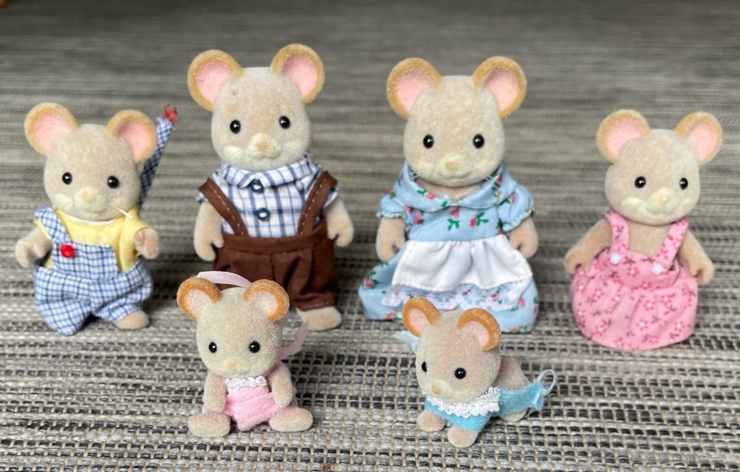Calico critters clearance norwood mouse family