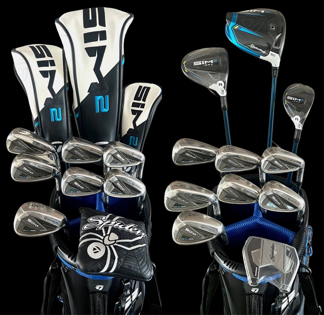 Taylormade SiM2 Golf Set, Sports Equipment, Other Sports Equipment and Supplies on Carousell