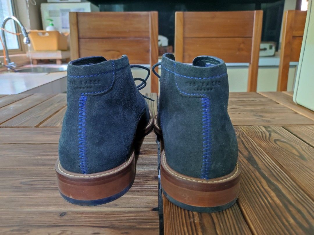 Ted baker blue suede boots best sale