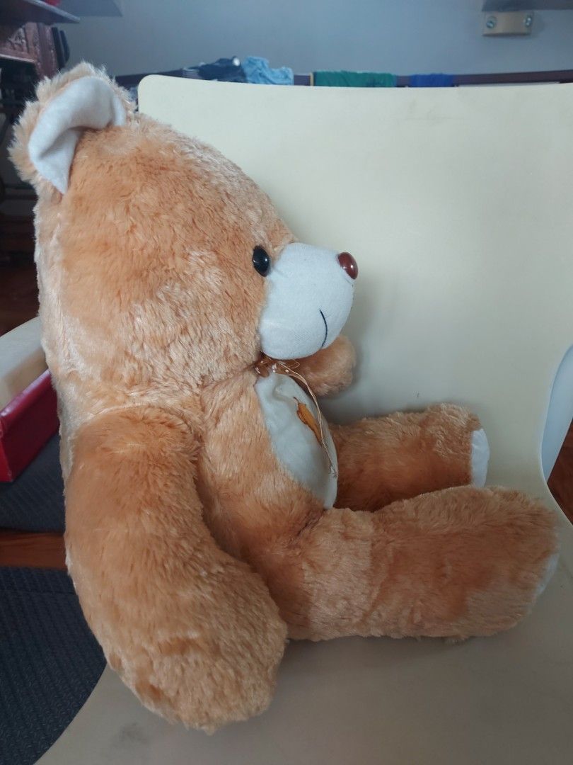 Teddy Bear Plush Stuffed Toy (Category: Plushies & Soft Toys) located in Makati City. Submitted by csupply (Listing ID 1196408454, Image 3). Description: Location: Makati Shipping: Tru Grab or Lalamove or LBC Buyer's Expense Meet Up: Mon to Sat: Circuit Makati Sun: Century City Mall Deposit to: BDO or BPI or UB GCash Maya.