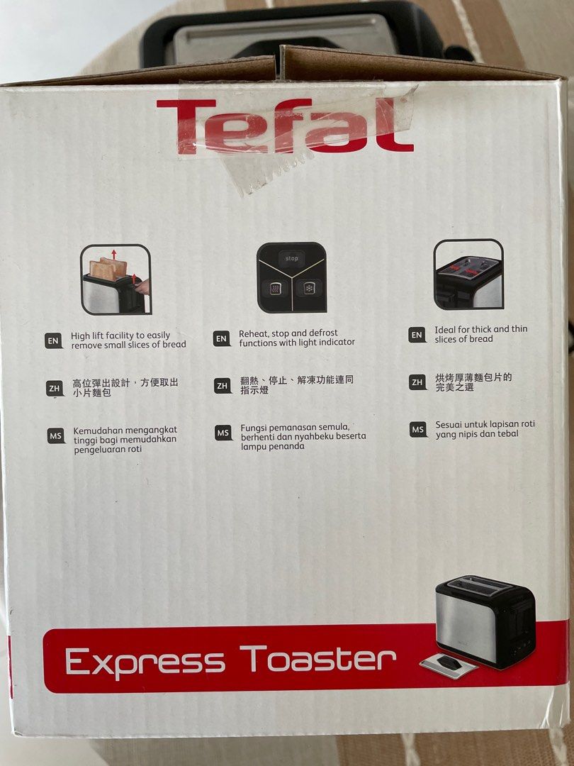 Tefal toaster, TV & Home Appliances, Kitchen Appliances, Ovens