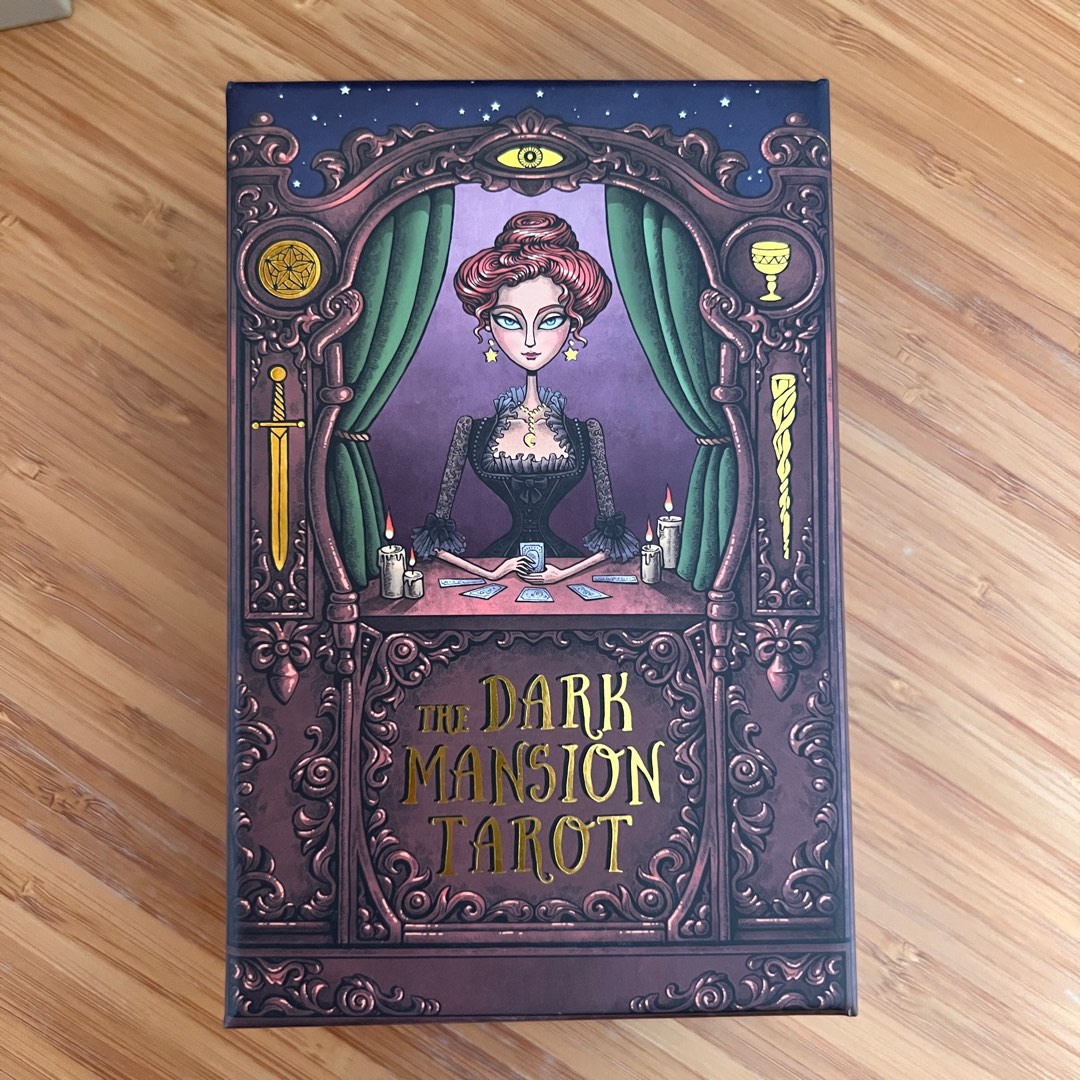 The Dark Mansion Tarot by Taroteca Studio, Hobbies & Toys, Toys & Games ...