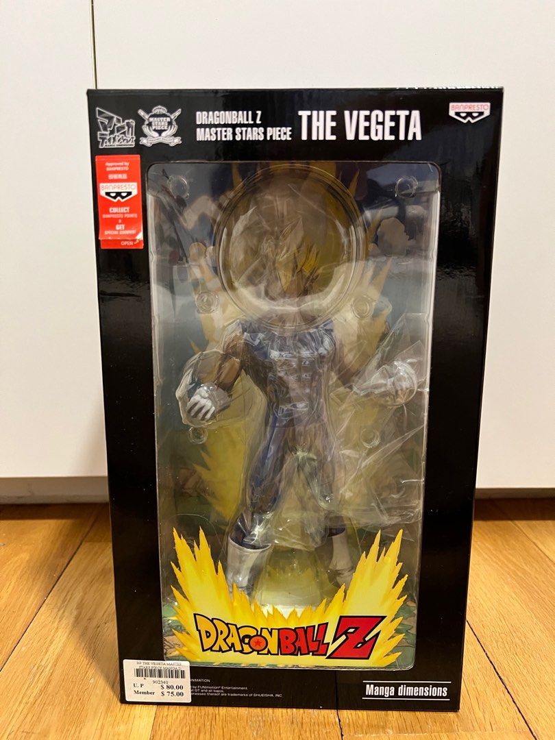 BANPRESTO DRAGON BALL Z Super Master Stars Piece The Vegeta Manga Stk299 EUR 120,00 - FR