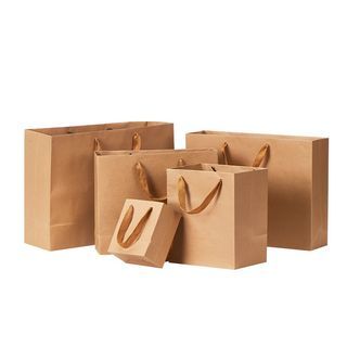 Thicken Kraft Bag/Carrier/Paper Bag- 10pcs set ( Ready Stock)
