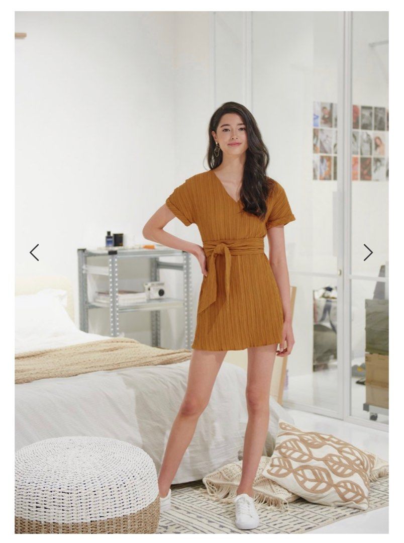 Batwing romper top