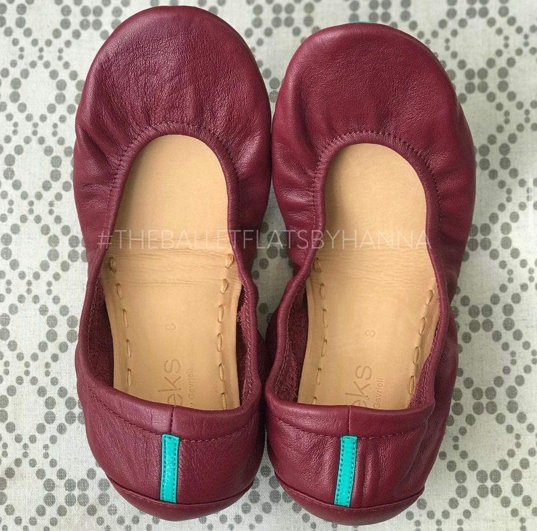 Burgundy tieks deals