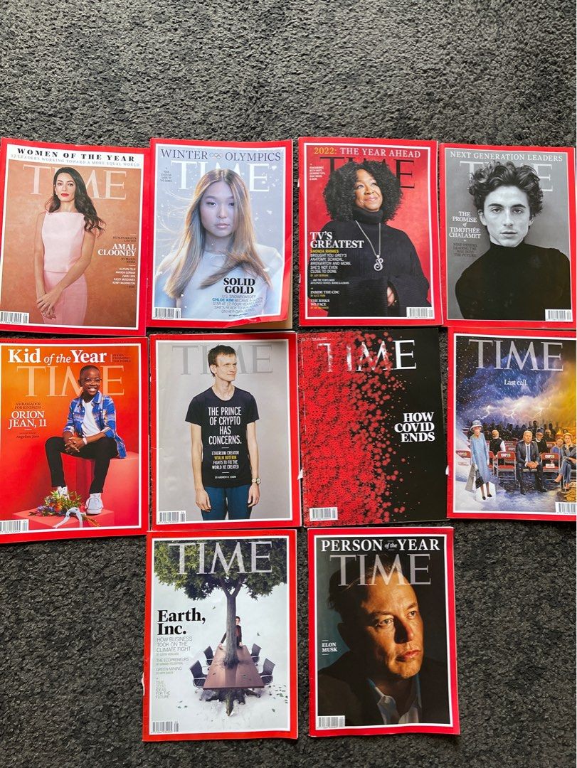 Times Magazine, Hobbies & Toys, Books & Magazines, Magazines on Carousell