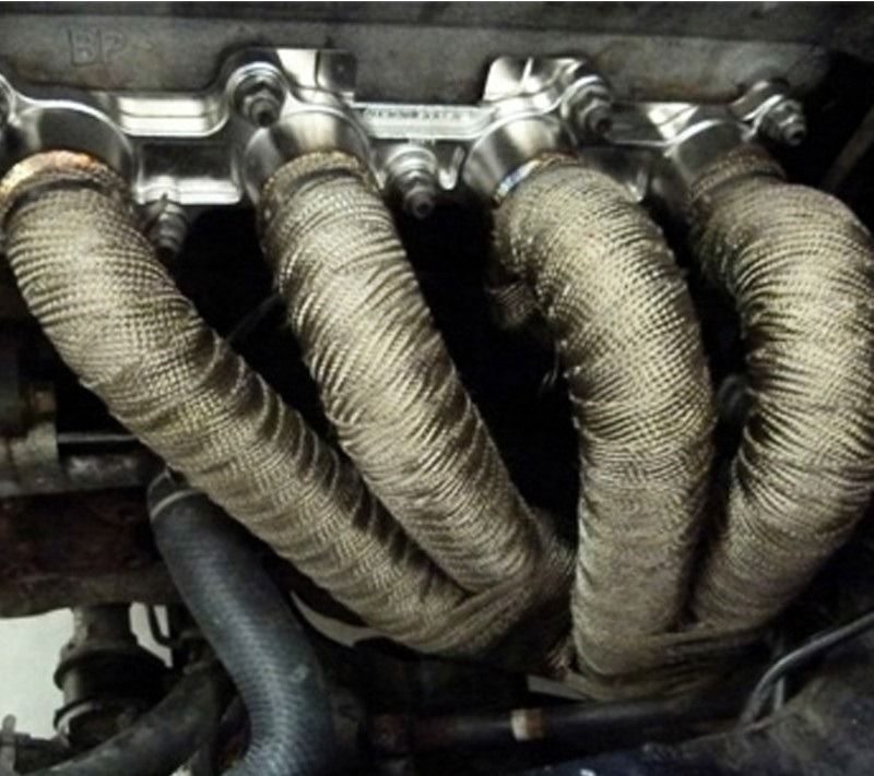 Titanium Exhaust Wrap Motorcycle Cafe Racer, Motorcycles, Motorcycle