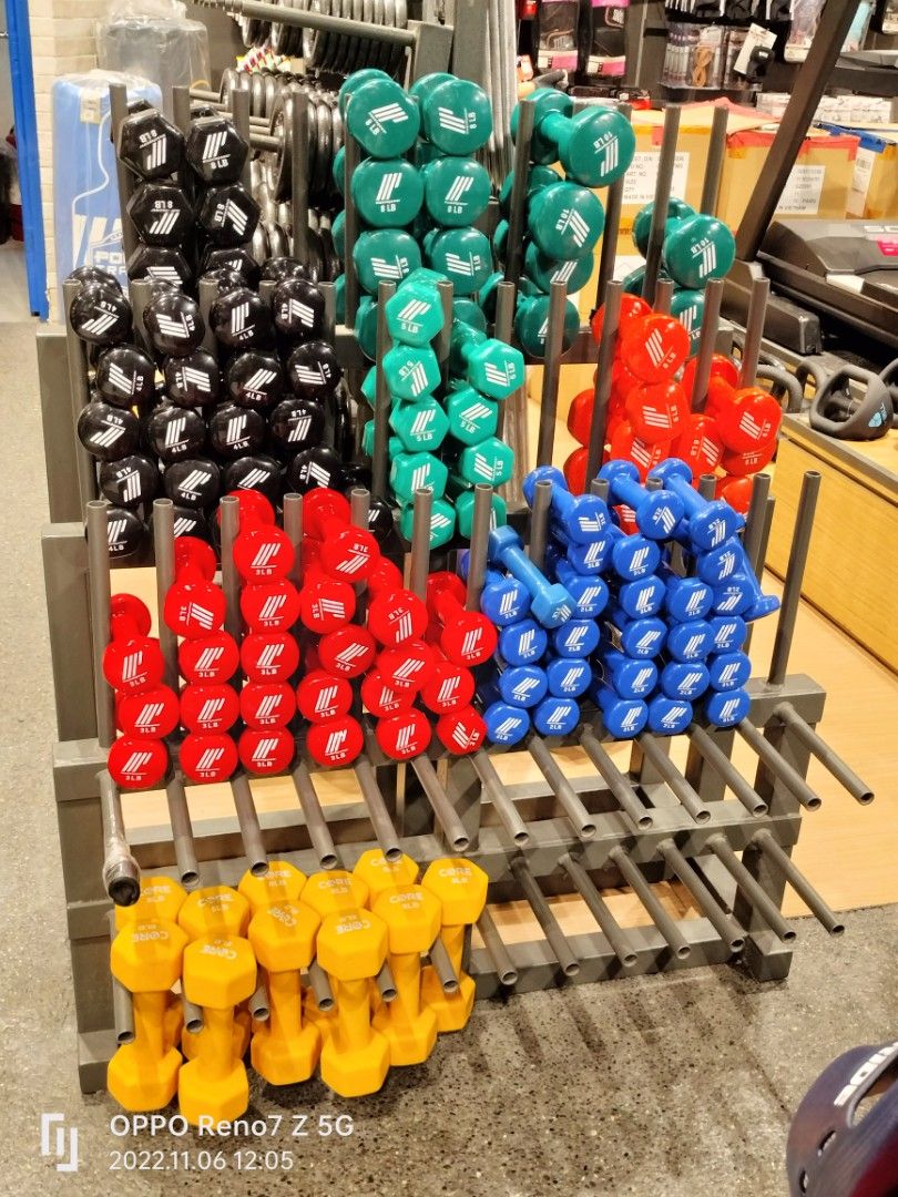 Five below hand weights store