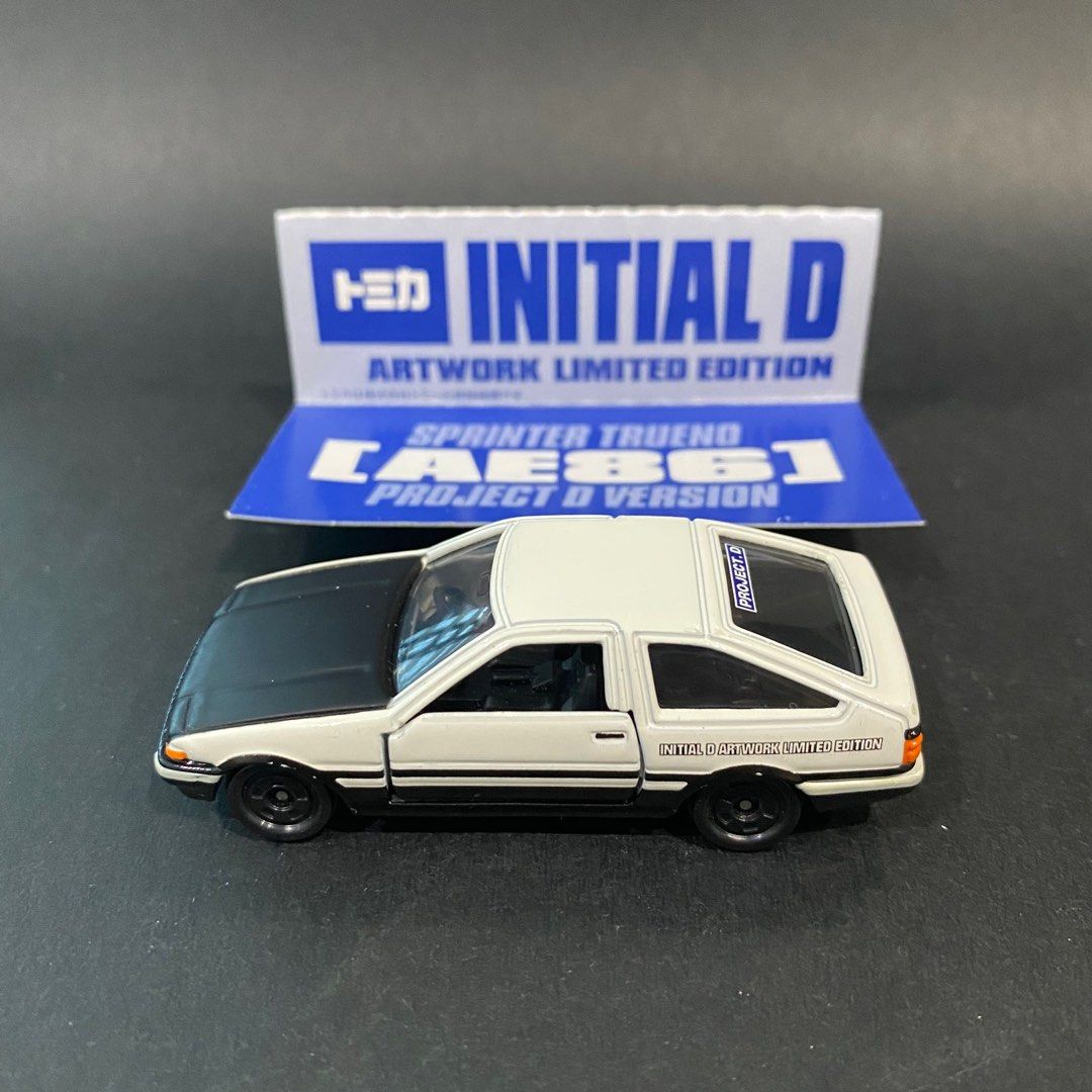 Tomica AE86 From INITIAL D ARTWORK limited edition, Hobbies