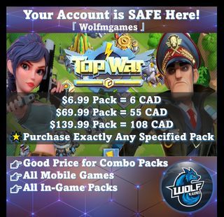 Top War Battle Game Top Up [LEGAL]