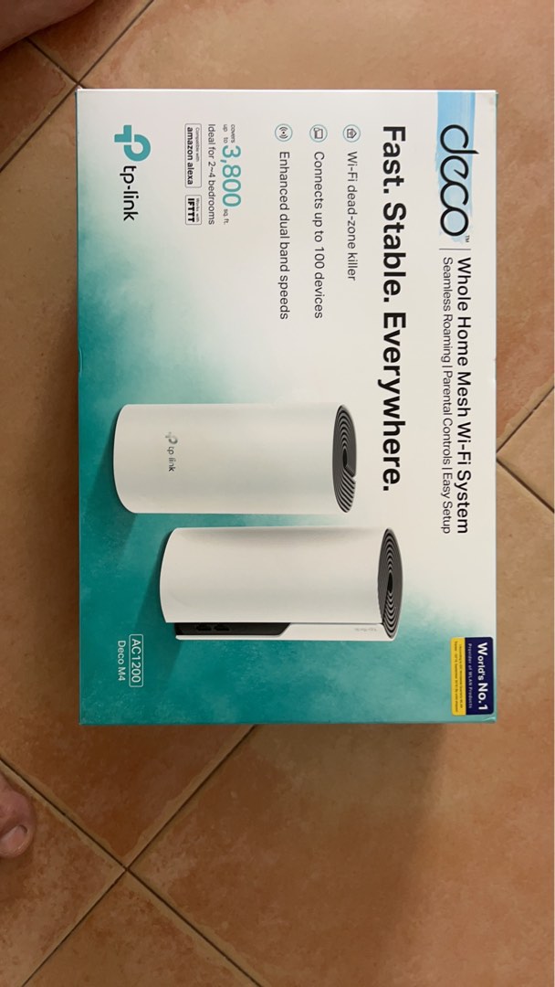 TP-LINK AC1200 DECO M4 / HC4 WHOLE HOME MESH WI-FI SYSTEM, Computers ...