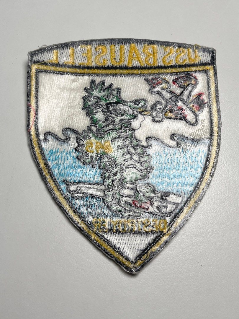 USS Baisel pathch （分類：復古收藏品）位於 Hong Kong。 由 johnqcitizen 提交（商品編號 1196417820，圖片 2）。簡介： 1 front 2 back 3 tall of the patch 12.4cm 。