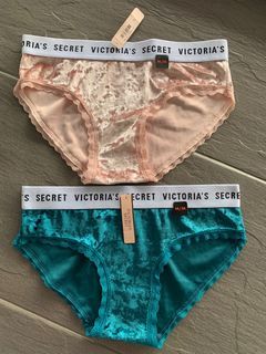 Victoria’s Secret panties M size , waist 32 cm（RM 25 x1 , RM 45 x2 )Pink sold out Left green Can let go at 20 each 