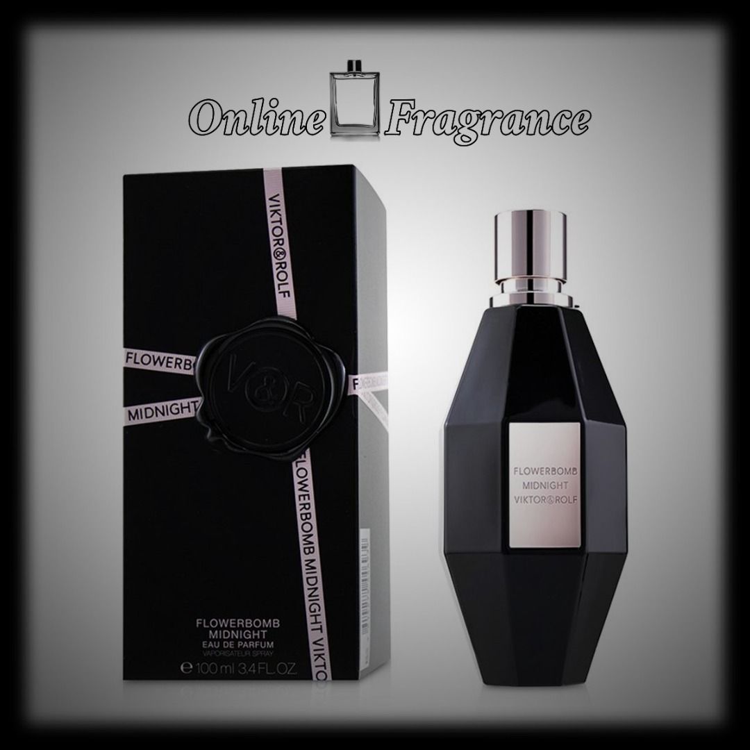 Viktor Rolf Flowerbomb Midnight 100ml EDP Perfume Minyak Wangi