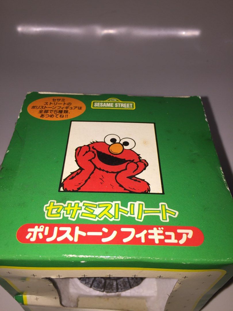 VINTAGE SESAME STREET ELMO STATUE FIGURE COLLECTIBLES, Hobbies & Toys