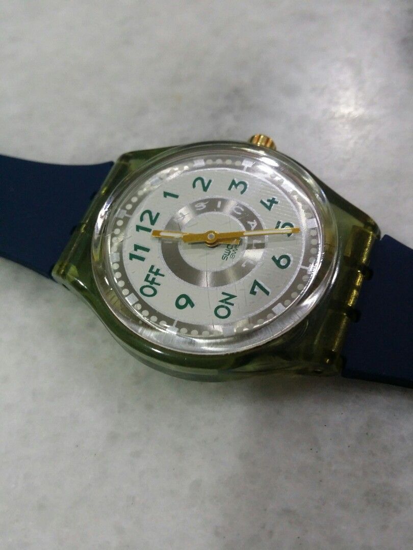 Vintage swatch musical alarm, Men's Fashion, Watches & Accessories