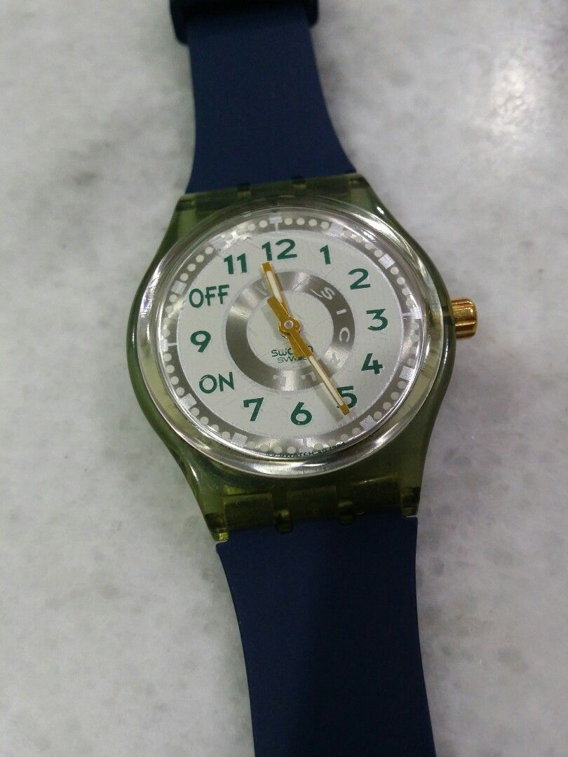 Vintage swatch musical alarm, Men's Fashion, Watches & Accessories