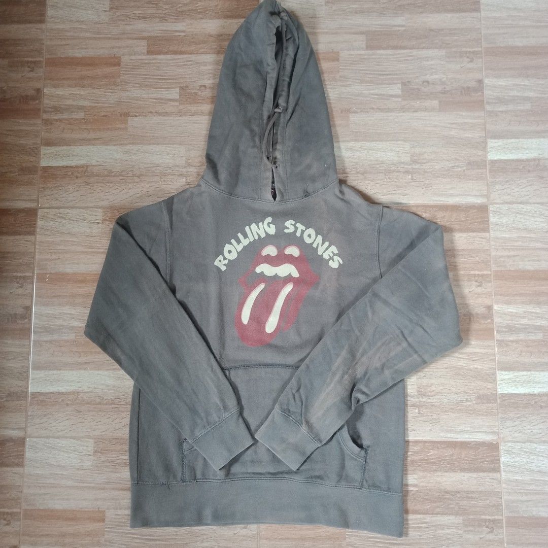 Vintage The Rolling Stones Hoodie Mens Fashion Tops And Sets Hoodies On Carousell 2811
