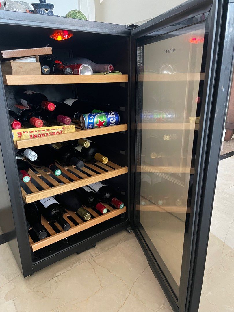 a wine fridge