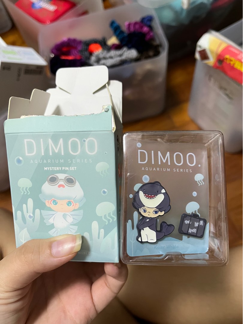 WTS Dimoo Aquarium series Pin, Hobbies & Toys, Toys & Games on Carousell