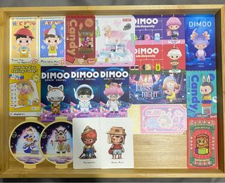WTS POPMART DIMOO HACIPUPU HIRONO PUCKY LABUBU PINO JELLY YUKI COOKIE