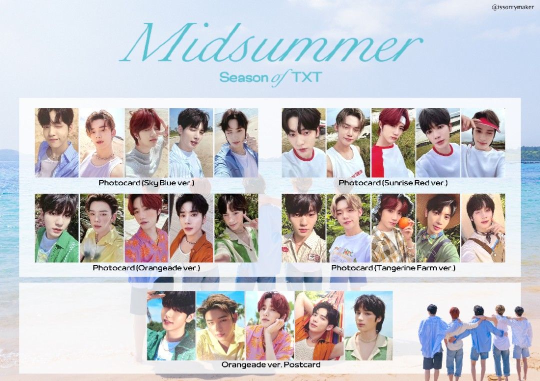 TXT Season of TXT: Midsummer サマパケ ヨンジュン♡_txtmd 