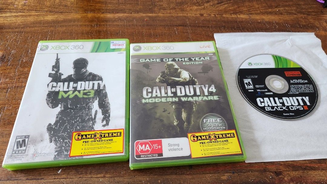 Call of duty combo pack xbox 360 deals