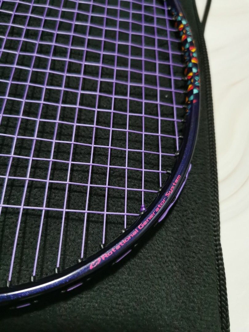 Yonex Astrox Smash Badminton Racket with Li Ning N65 String, Sports