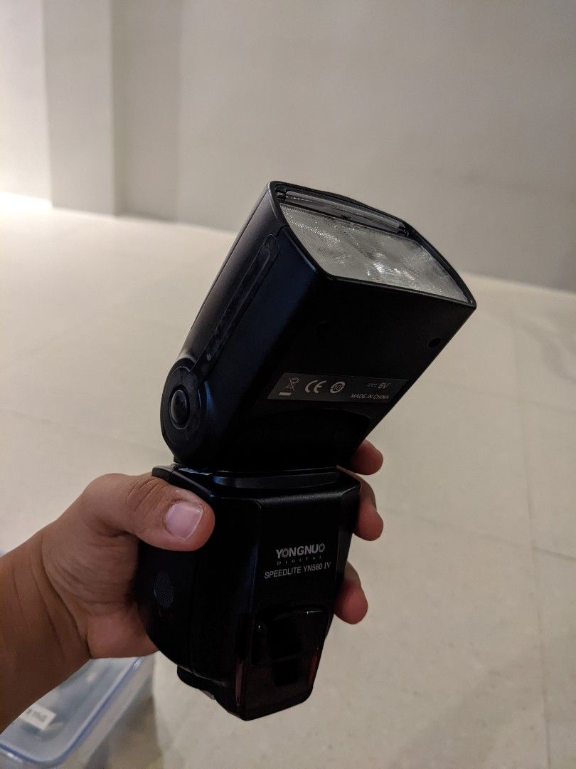 Yongnuo YN560 IV External Flash, Photography, Photography Accessories ...