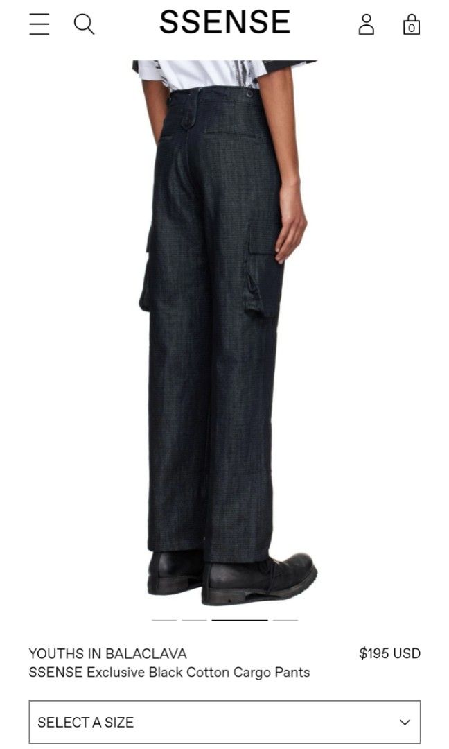 Youths In Balaclava SSENSE Exclusive Cargo Trousers Men s Fashion