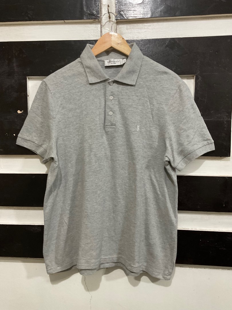 YSL Polo Shirt, Men's Fashion, Tops & Sets, Tshirts & Polo Shirts on