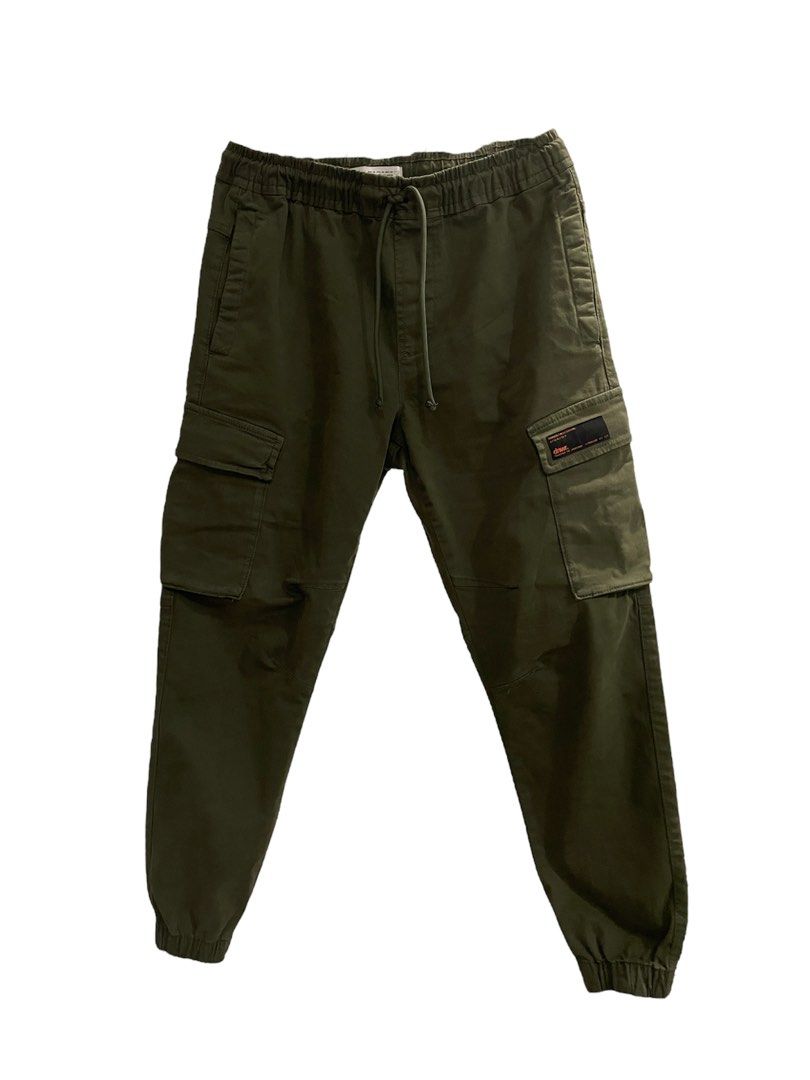 Zara Cargo Joggers Men s Fashion Bottoms Joggers on Carousell